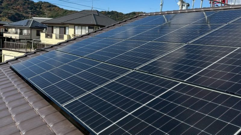 蒲郡市 I様 太陽光発電システム設置