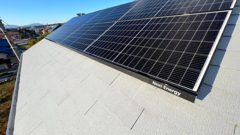 川越町 S様 太陽光発電・蓄電池設置
