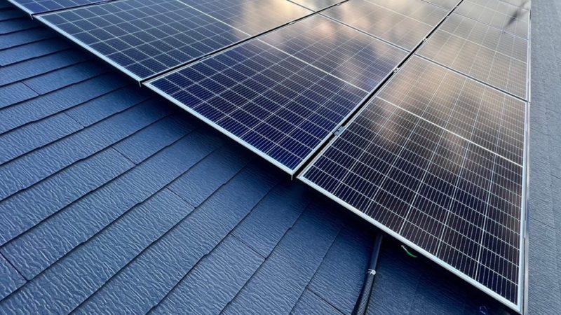 川越町　S様 太陽光発電・蓄電池設置