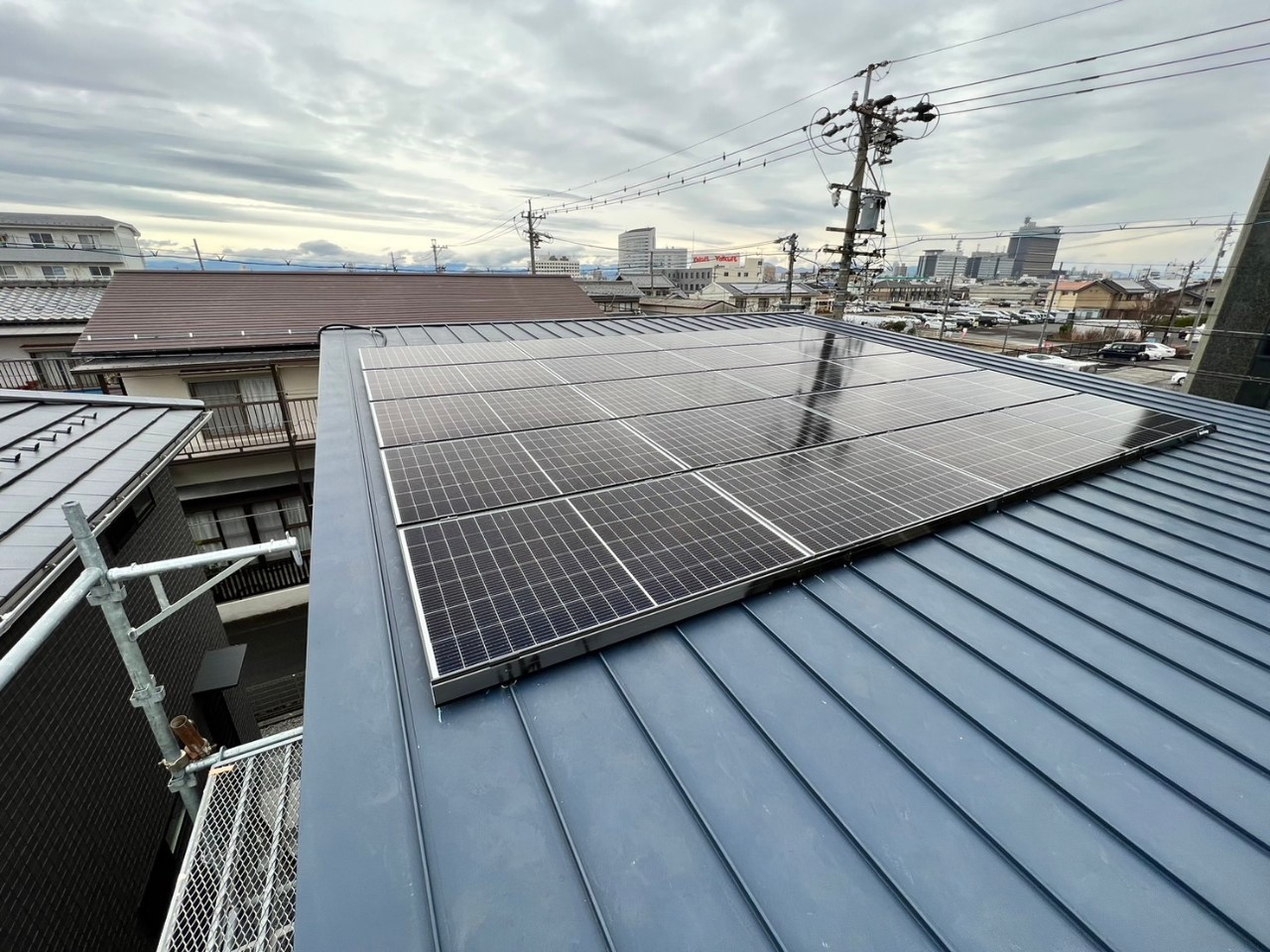 岐阜市　H様 太陽光発電・蓄電池・エコキュート設置