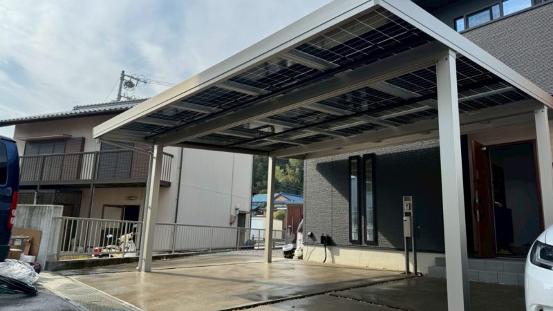 亀山市 I様 太陽光発電システム設置