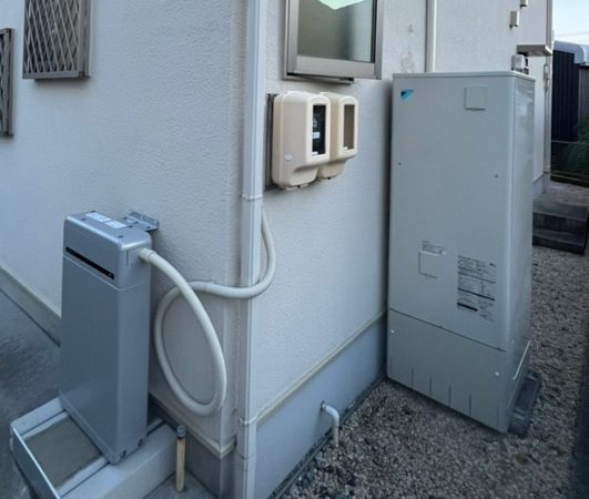 東員町 M様 蓄電池・エコキュート設置