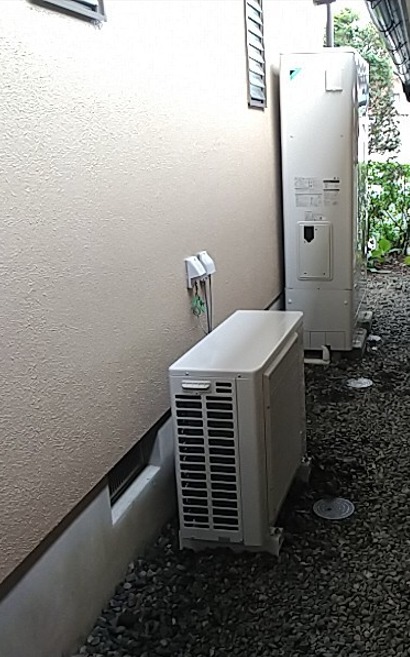 富士市 T様 エコキュート設置