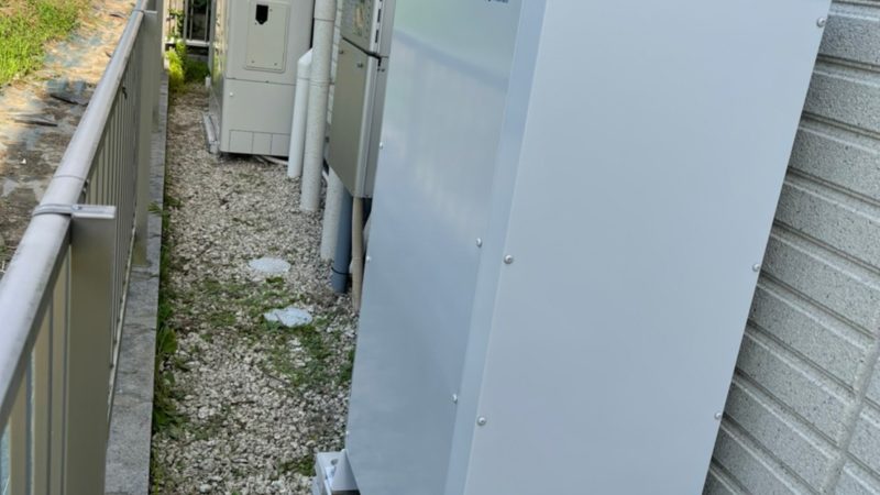 稲沢市 T様 蓄電池・エコキュート設置