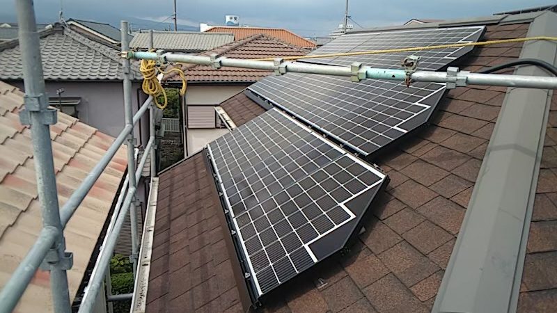 沼津市 W様 太陽光発電・エコキュート・IH設置