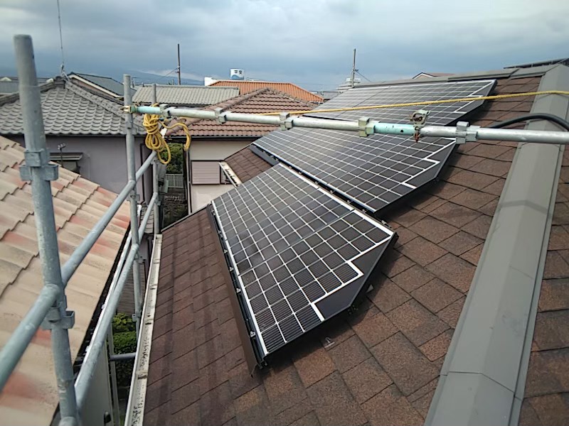 沼津市 W様 太陽光発電・エコキュート・IH設置